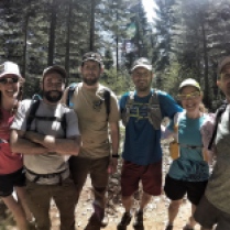 We ran into these super cool people, who were scouting out locations for trail work days